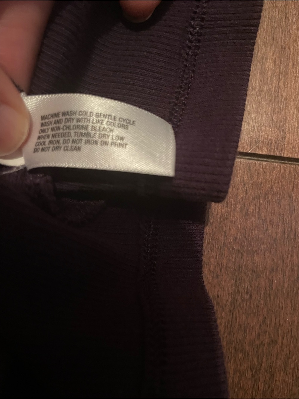 GAP purple Ribbed Tank - Picture 8 of 9